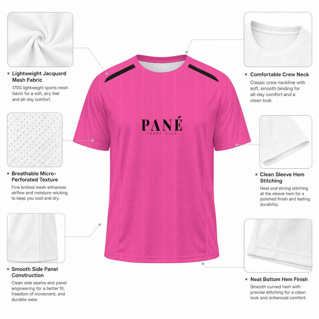 Miami Pink | Performance Padel Tee