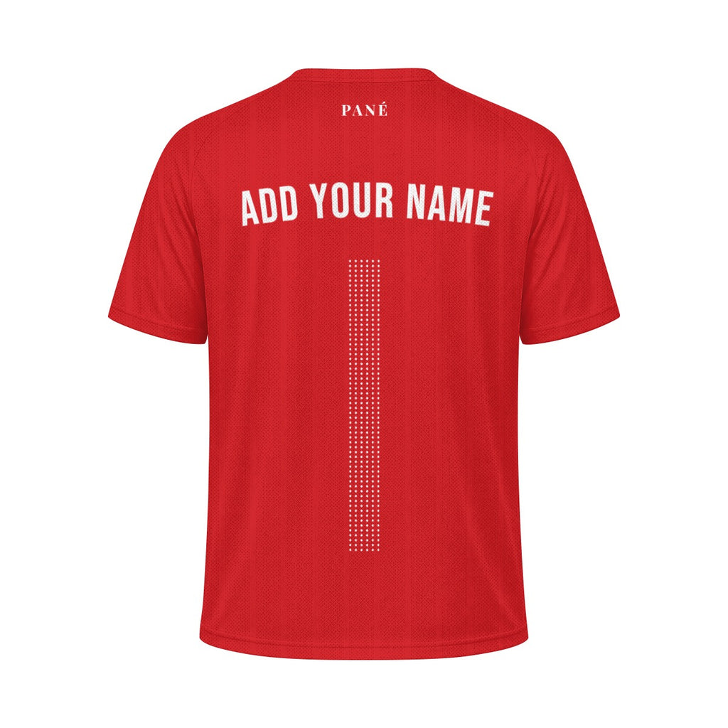 Enzo Red | Performance Padel Tee