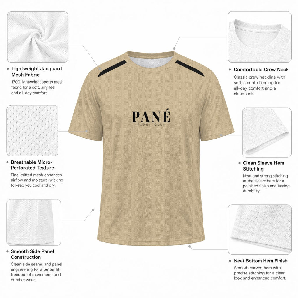 Desert Sand | Performance Padel Tee