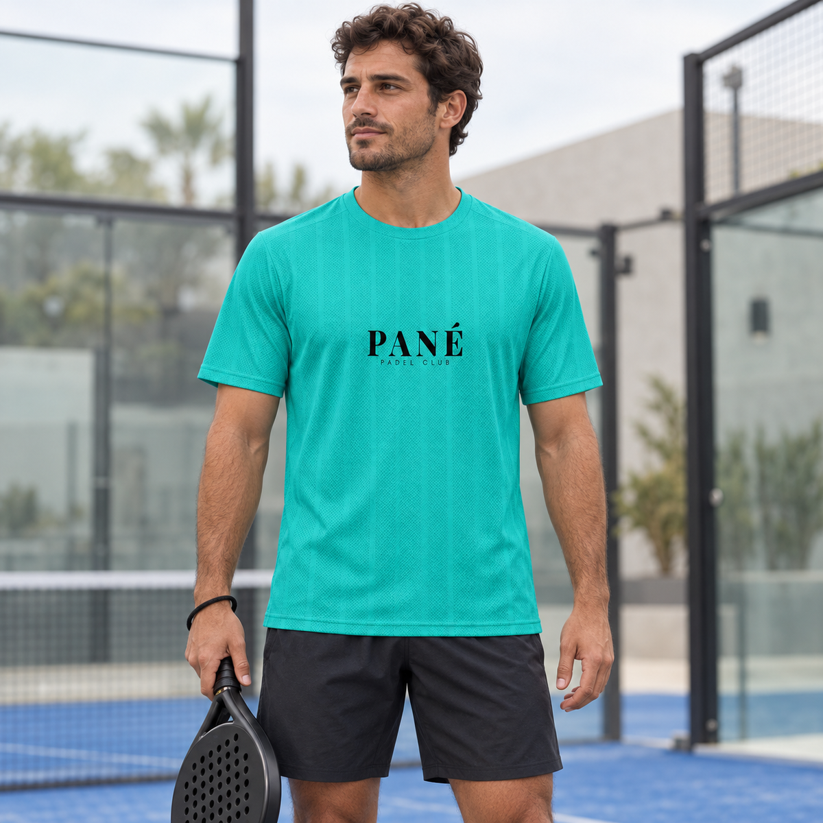 Electric Teal | Performance Padel Tee