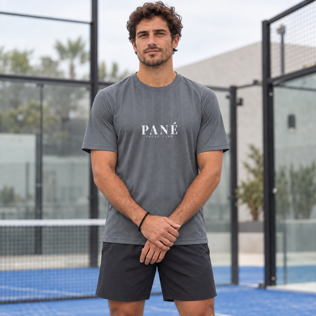 Stealth Grey | Performance Padel Tee