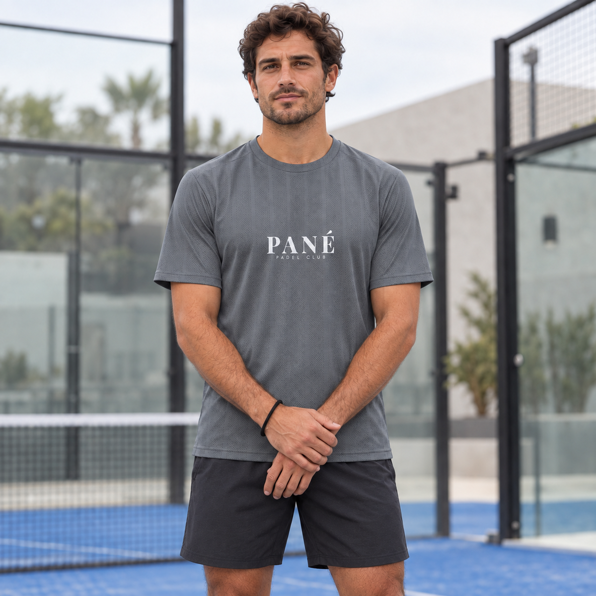 Stealth Grey | Performance Padel Tee