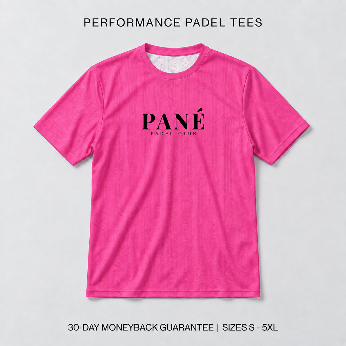 Miami Pink | Performance Padel Tee
