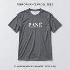 Stealth Grey | Performance Padel Tee