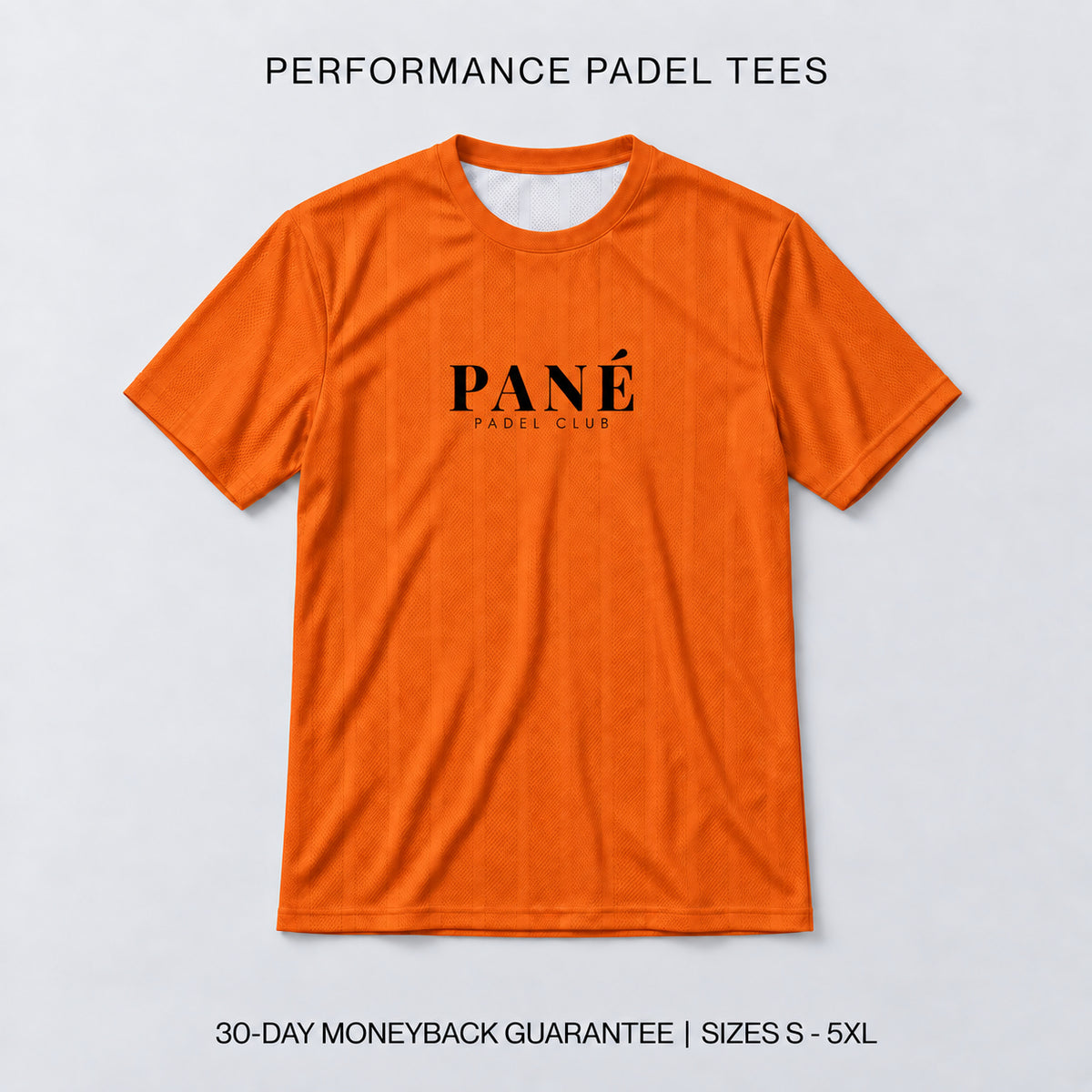 Sunset Orange | Performance Padel Tee