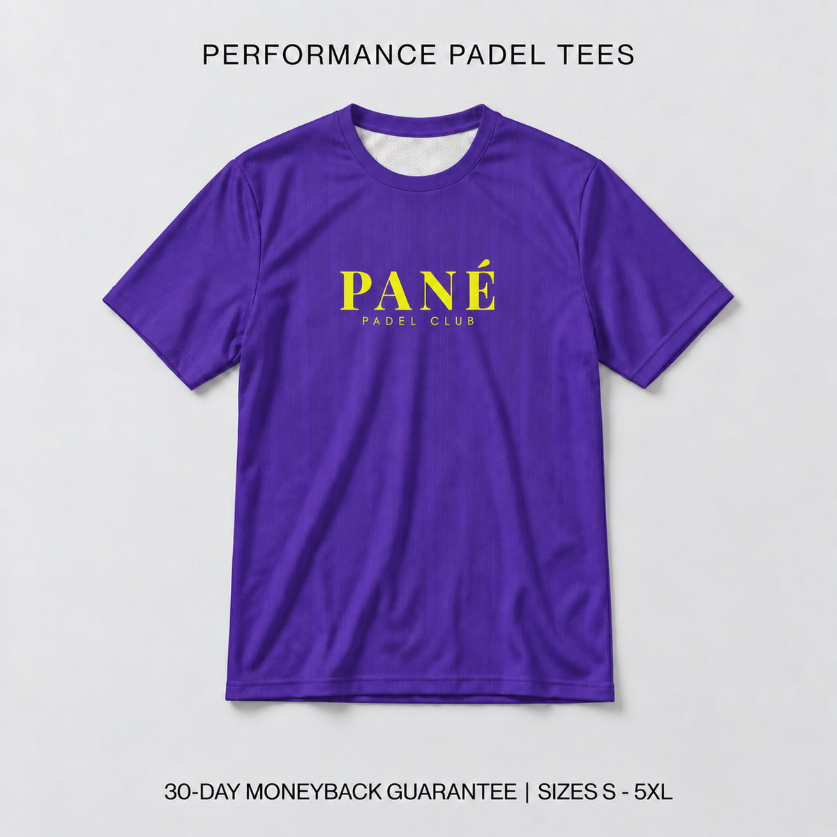 Ultra Purple | Performance Padel Tee